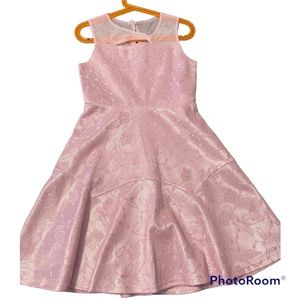 Pink Girls Dress, Size 7 blush by Us Angels